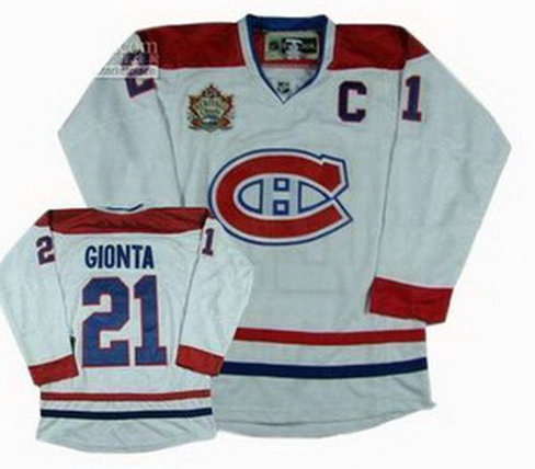 Youth Montreal Canadiens 21 Brian Gionta 2011 Heritage Classic Jersey white