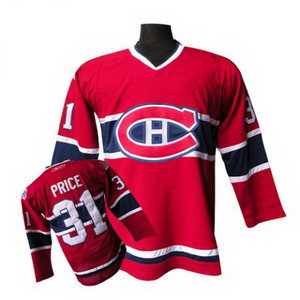 Montreal Canadiens #31 Carey Price Red CH Patch Jersey Montreal Canadiens #31 Carey Price Red CH Patch Jersey