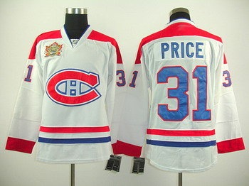 2011 Heritage Classic Montreal Canadiens 31 Price white New jerseys 2011 Heritage Classic Montreal Canadiens 31 Price white New jerseys