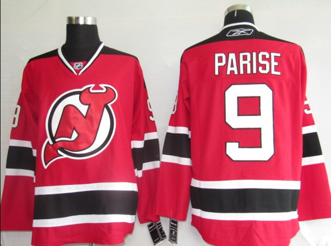 NHL Jerseys New Jersey Devils 9# PARISE red)