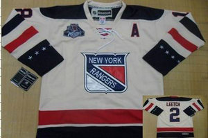 New York Rangers 2 Brian Leetch cream 2012 New York Rangers 2 Brian Leetch cream 2012