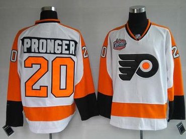NHL Jerseys Philadelphia Flyers #20 pronger white (winter classic)