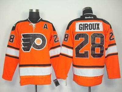 YOUTH Philadelphia Flyers 28 CLAUDE GIROUX 2012 orange Winter Classic Premier Jersey YOUTH Philadelphia Flyers 28 CLAUDE GIROUX 2012 orange Winter Classic Premier Jersey