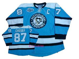 Pittsburgh Penguins 87 S Crosby blue