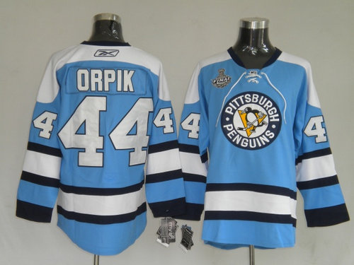 NHL Jerseys Pittsburgh Penguins 44 Orpik Blue