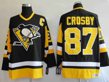 NHL Jerseys Pittsburgh Penguins 87 Sidney Crosby Black CCM NHL Jerseys Pittsburgh Penguins 87 Sidney Crosby Black CCM