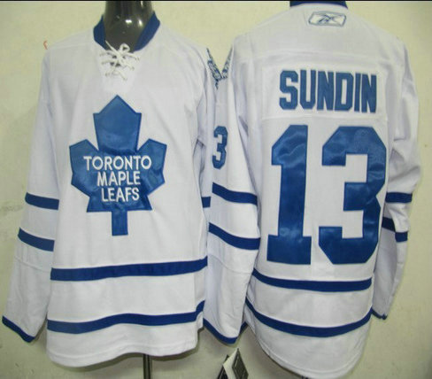 NHL Jerseys Pittaburgh Toronto Maple Leafs 13 Sundin White NHL Jerseys Pittaburgh Toronto Maple Leafs 13 Sundin White