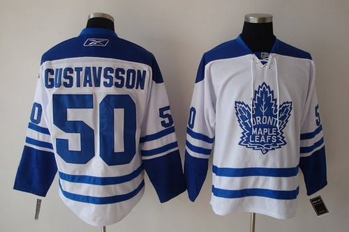 RBK NHL Jerseys Pittaburgh Toronto Maple Leafs 50# Gustavsson WHITE RBK NHL Jerseys Pittaburgh Toronto Maple Leafs 50# Gustavsson WHITE