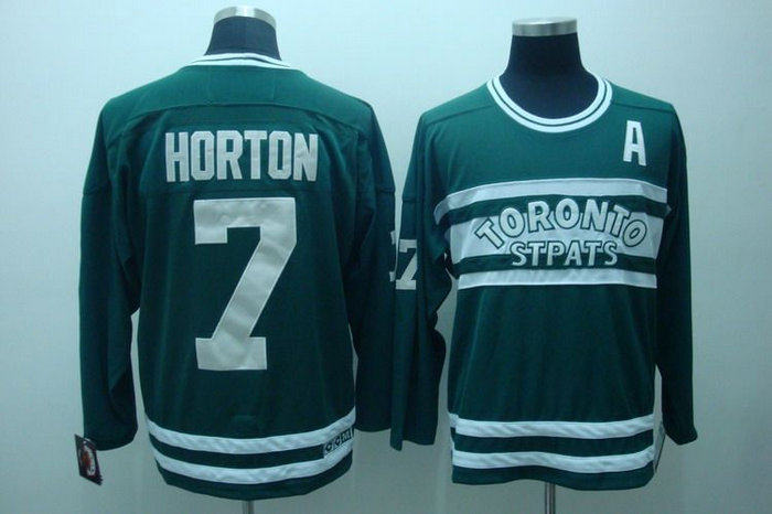 RBK NHL Jerseys Pittaburgh Toronto Maple Leafs 7# Horton GREEN2