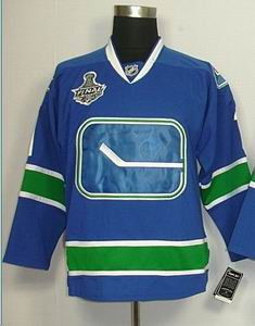 Vancouver Canucks 14 BURROWS blue  3rd jersey