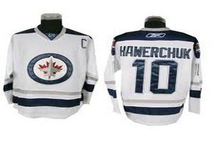 2012 new Winnipeg JETS 10 Dale Hawerchuk white