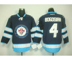 nhl jerseys winnipeg jets #4 bogosian blue 2011 new nhl jerseys winnipeg jets #4 bogosian blue 2011 new