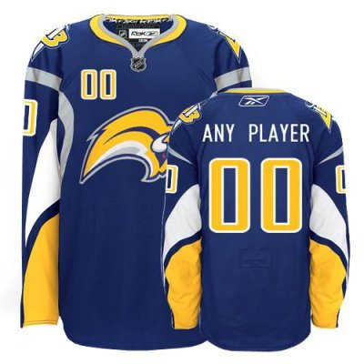 Customized Buffalo Sabres Jersey Blue Home Man  Jersey