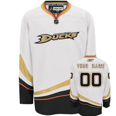 Anaheim Ducks Road Custom  Jersey