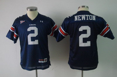 Youth Tigers #2 Newton Blue Embroidered NCAA Jersey Youth Tigers #2 Newton Blue Embroidered NCAA Jersey
