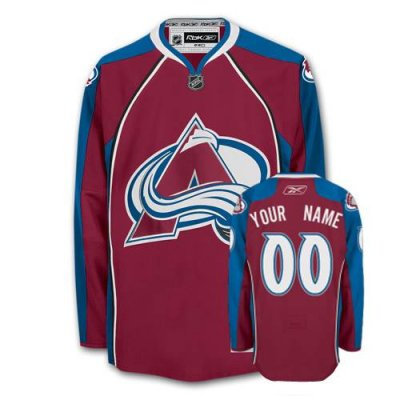Colorado Avalanche Home Customized  Jersey