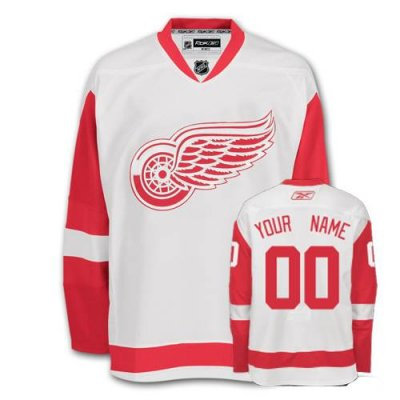Detroit Red Wings Road Customized  Jersey