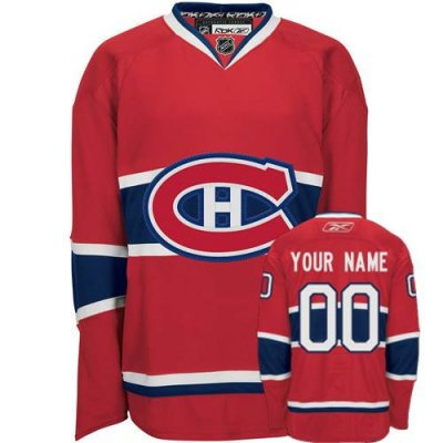 Montreal Canadiens Home Customized Jersey Montreal Canadiens Home Customized Jersey