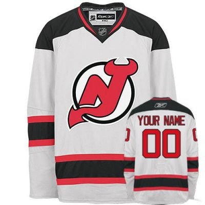 New Jerseys Devils Road Customzied  Jeresy