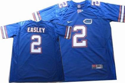 NCAA Florida Gators 2 easley blue jerseys