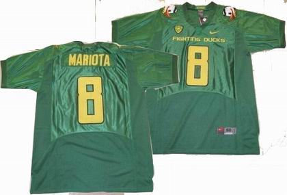 NCAA Oregon Ducks 8 mariota green jerseys