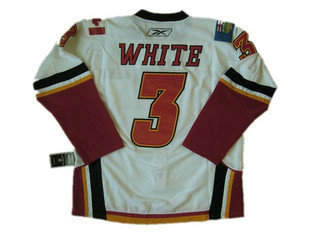 NHL jerseys Calgary Flames 3 WHITE jerseys white