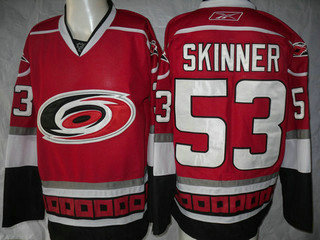 NHL Jerseys Carolina Hurricanes 53 SKINNER jerseys red