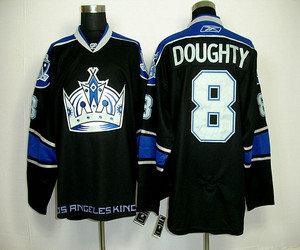 Los Angeles Kings 8 Doughty black NEW jerseys