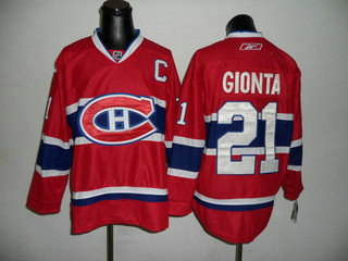 NHL Jerseys Montreal Canadiens 21 GIONTA red C patch NHL Jerseys Montreal Canadiens 21 GIONTA red C patch