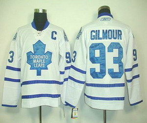 nhl jerseys toronto maple leafs #93 gilmour white(C) nhl jerseys toronto maple leafs #93 gilmour white(C)