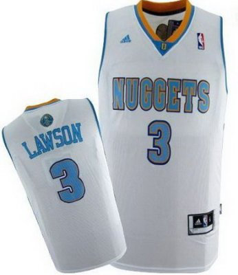 Denver Nuggets #3 Allen Iverson White Revolution 30 Swingman NBA Jersey Denver Nuggets #3 Allen Iverson White Revolution 30 Swingman NBA Jersey