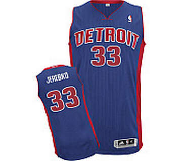 Detriot Pistons 33# Jonas Jerebko Revolution 30 Authentic blue Jersey Detriot Pistons 33# Jonas Jerebko Revolution 30 Authentic blue Jersey