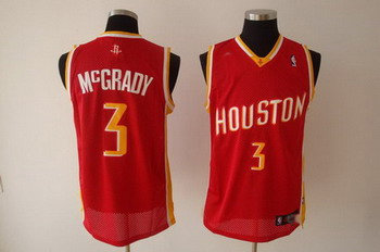 Houston Rockets 3 McGRADY red SWINGMAN jerseys Houston Rockets 3 McGRADY red SWINGMAN jerseys