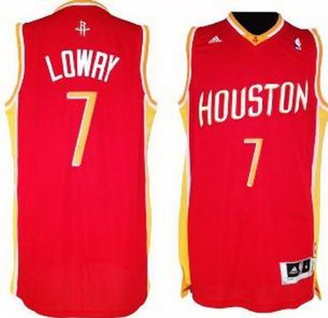 Houston Rockets 7# Kyle Lowry Revolution 30 Swingman Road Jersey