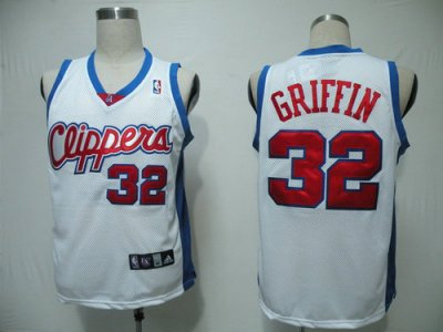 Los Angeles Clippers 32# Griffin White Los Angeles Clippers 32# Griffin White
