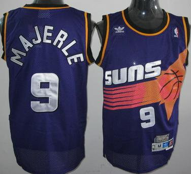 Phoenix Suns 9# MAJERLE Purple Swingman Jersey