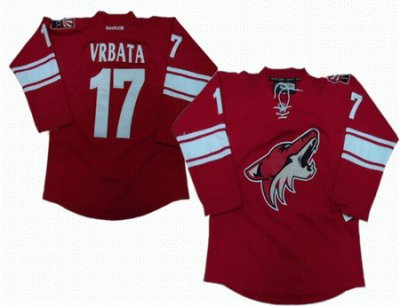 Phoenix Coyotes 17 Radim Vrbata red jersey Phoenix Coyotes 17 Radim Vrbata red jersey