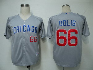 Chicago Cubs 66 Dolis Grey Jerseys Chicago Cubs 66 Dolis Grey Jerseys