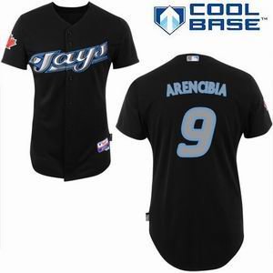 Toronto Blue Jays 9 ARENCIBIA black jerseys Cool base
