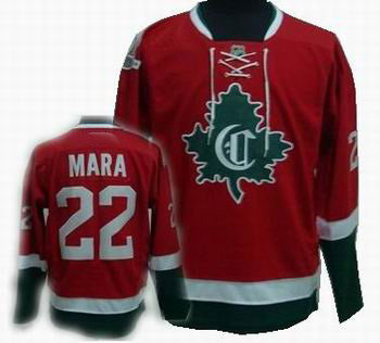 Montreal Canadiens #22 Paul Mara Stitched Replithentic New CD Red Jersey