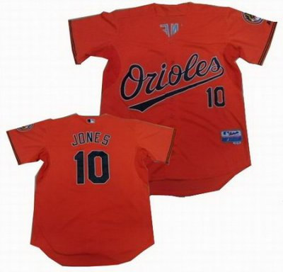 Baltimore Orioles #10 Adam Jones orange jerseys
