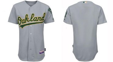 Oakland Athletics #Blank Baseball Authentic Grey