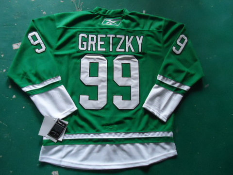 ST PARTYS DAY Nhl NY Rangers 99 GRETZKY green ST PARTYS DAY Nhl NY Rangers 99 GRETZKY green