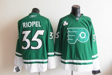 ST PARTYS DAY Philadelphia Flyers 35 BOBROVSKY green