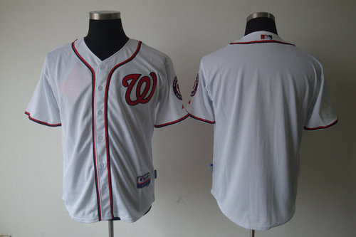 MLB Washington Nationals blank White Jerseys MLB Washington Nationals blank White Jerseys