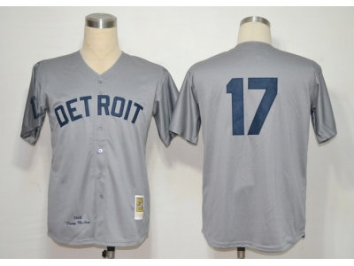 MLB Jerseys Detroit Tigers #17 Mclain Grey M&N 1968