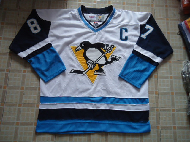 nhl jerseys Pittsburgh Penguins 87 Sidney  CROSBY white