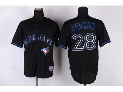 mlb jerseys toronto blue jays #28 rasmus black(2012 new) mlb jerseys toronto blue jays #28 rasmus black(2012 new)