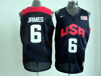 2012 usa jerseys #6 james blue(james) 2012 usa jerseys #6 james blue(james)