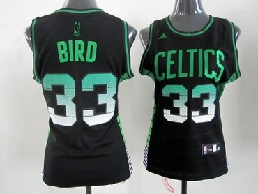 women nba boston celtics #33 bird black(limited edition) women nba boston celtics #33 bird black(limited edition)